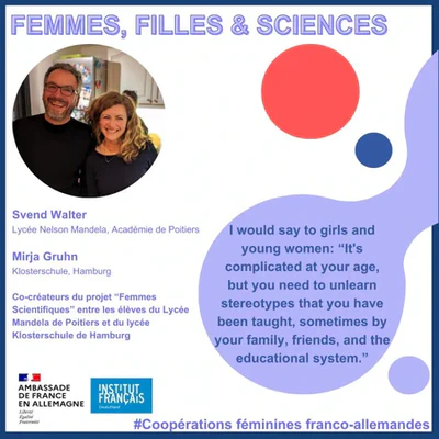 Science Allemagne met en lumière le projet « Femmes scientifiques / Wissenschaftlerinnen : Portraits croisés » featured image